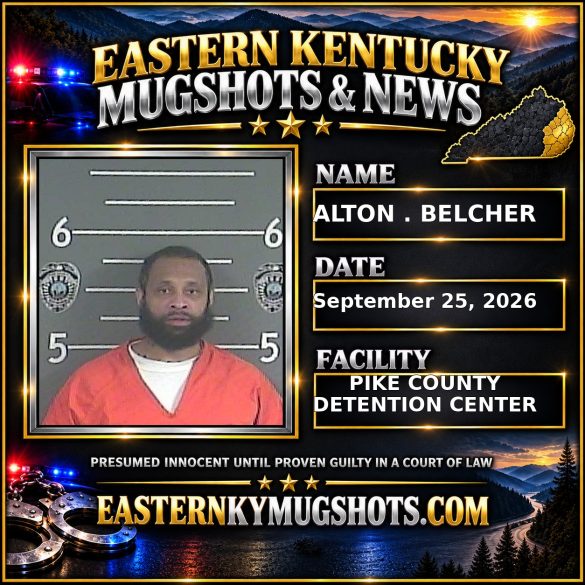 ALTON . BELCHER Pike County Kentucky arrest booking