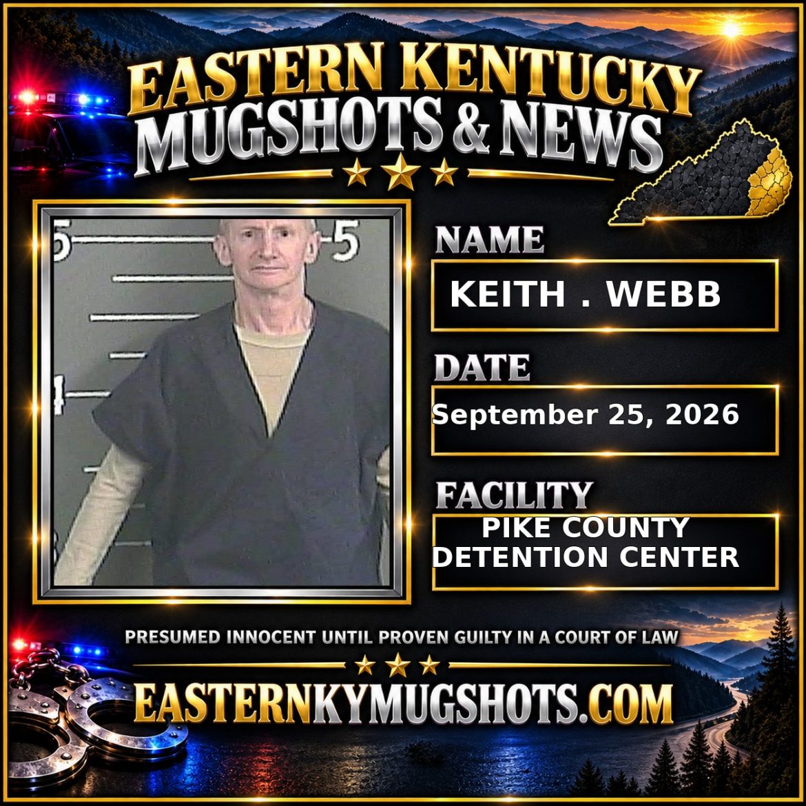 KEITH . WEBB Pike County Kentucky arrest booking