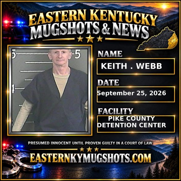 KEITH . WEBB Pike County Kentucky arrest booking