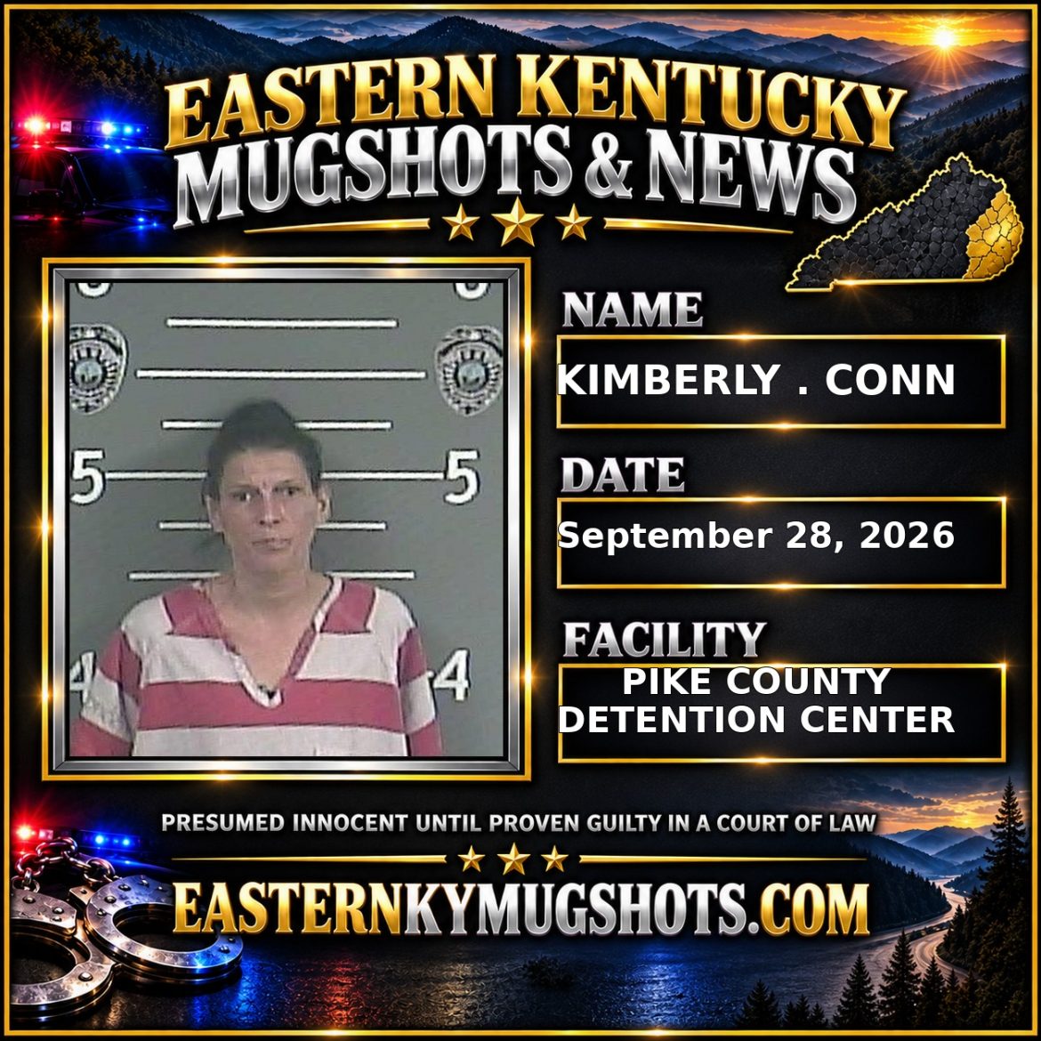 KIMBERLY . CONN Pike County Kentucky arrest booking