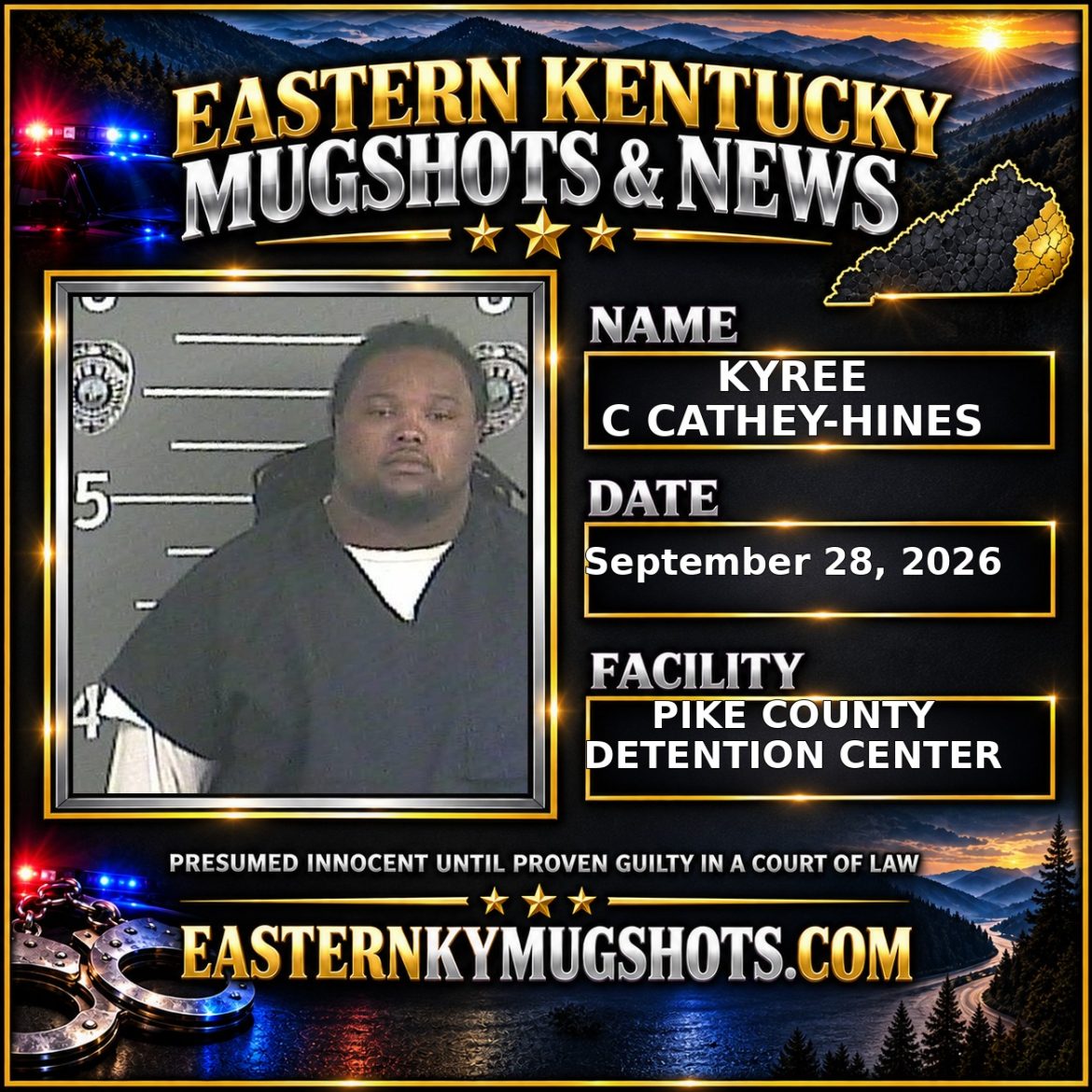 KYREE C CATHEY-HINES Pike County Kentucky arrest booking