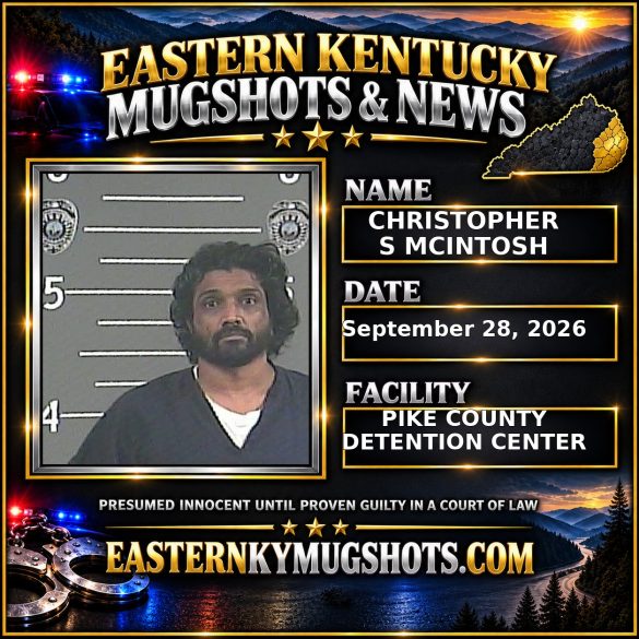 CHRISTOPHER S MCINTOSH Pike County Kentucky arrest booking