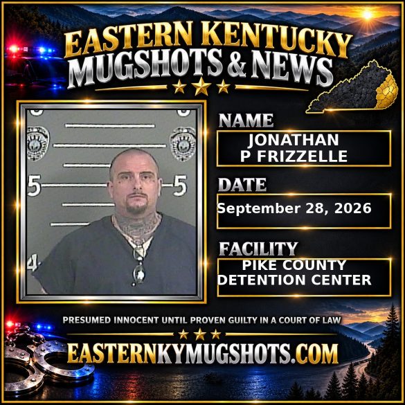 JONATHAN P FRIZZELLE Pike County Kentucky arrest booking