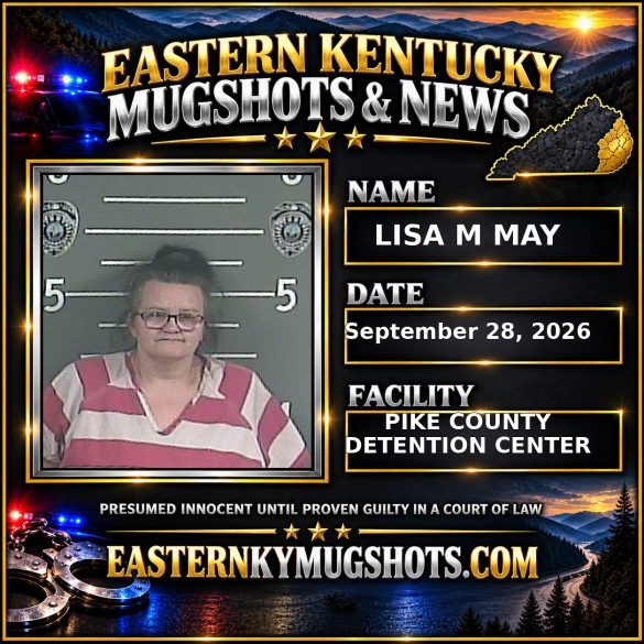 LISA M MAY Pike County Kentucky arrest booking