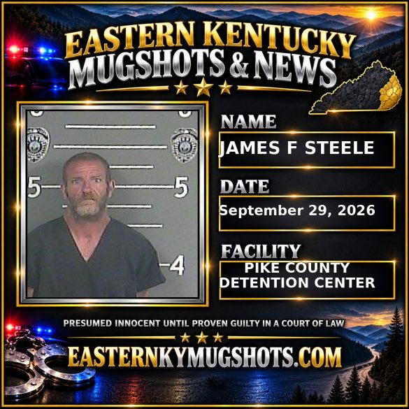 JAMES F STEELE Pike County Kentucky arrest booking