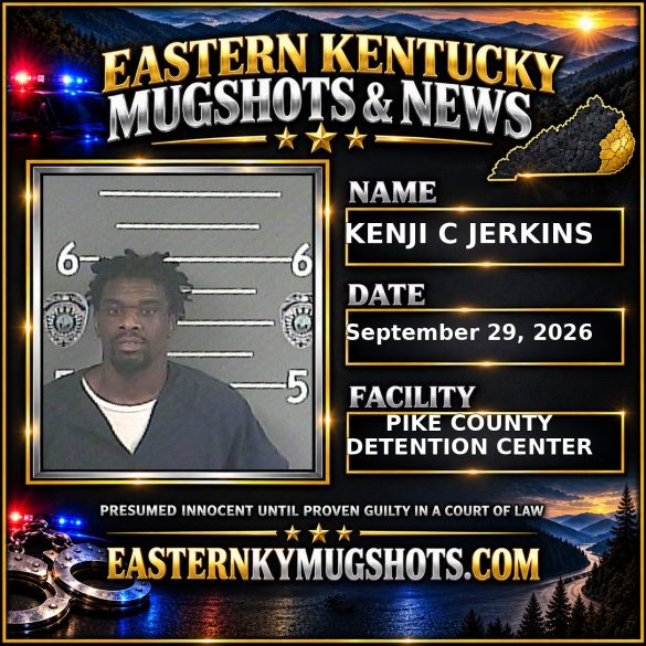 KENJI C JERKINS Pike County Kentucky arrest booking