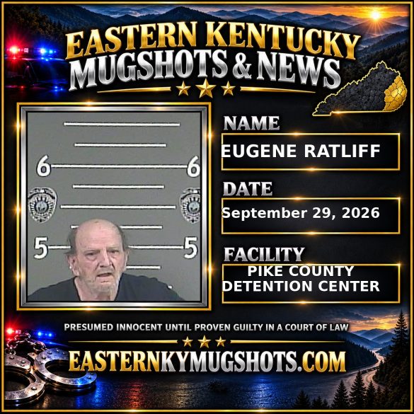 EUGENE RATLIFF Pike County Kentucky arrest booking