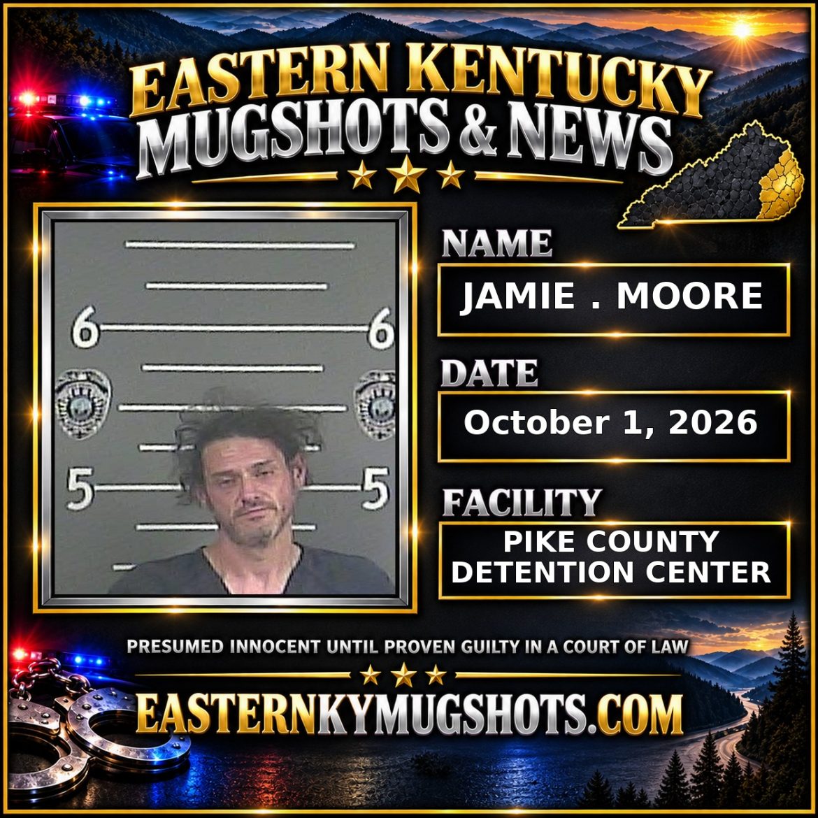 JAMIE . MOORE Pike County Kentucky arrest booking