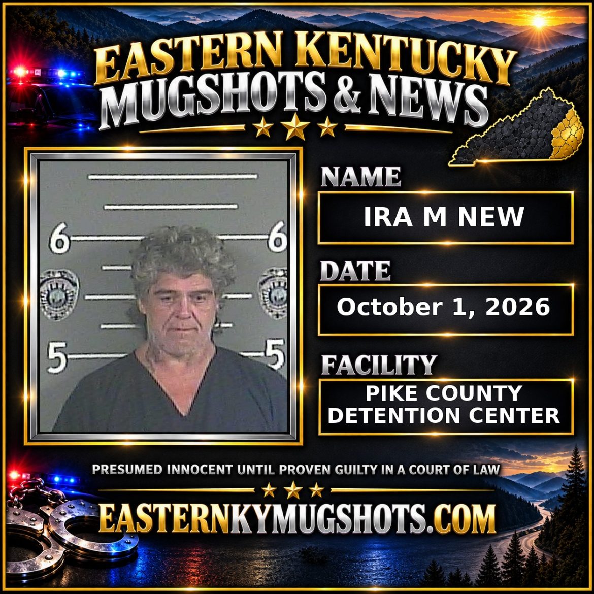 IRA M NEW Pike County Kentucky arrest booking