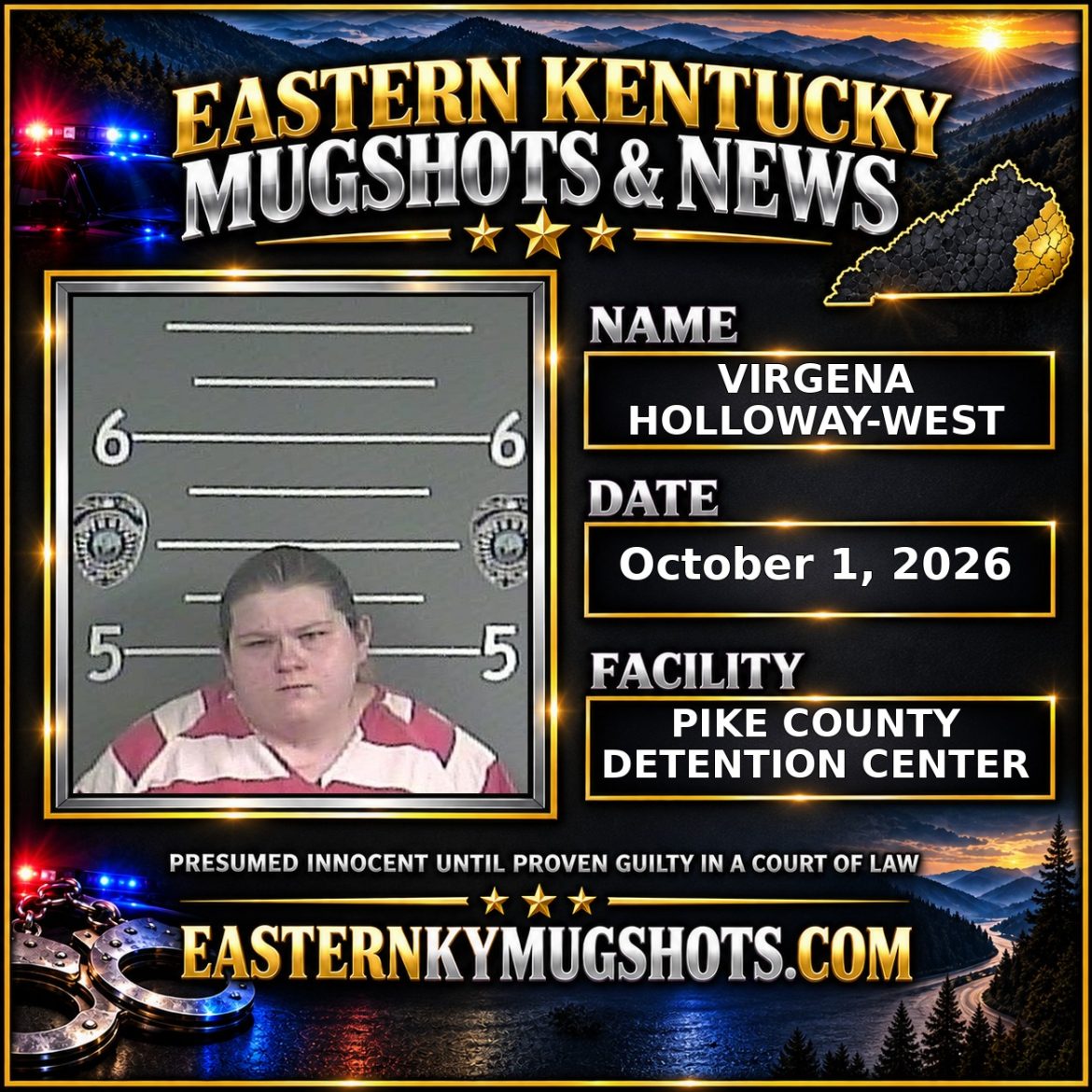 VIRGENA HOLLOWAY-WEST Pike County Kentucky arrest booking