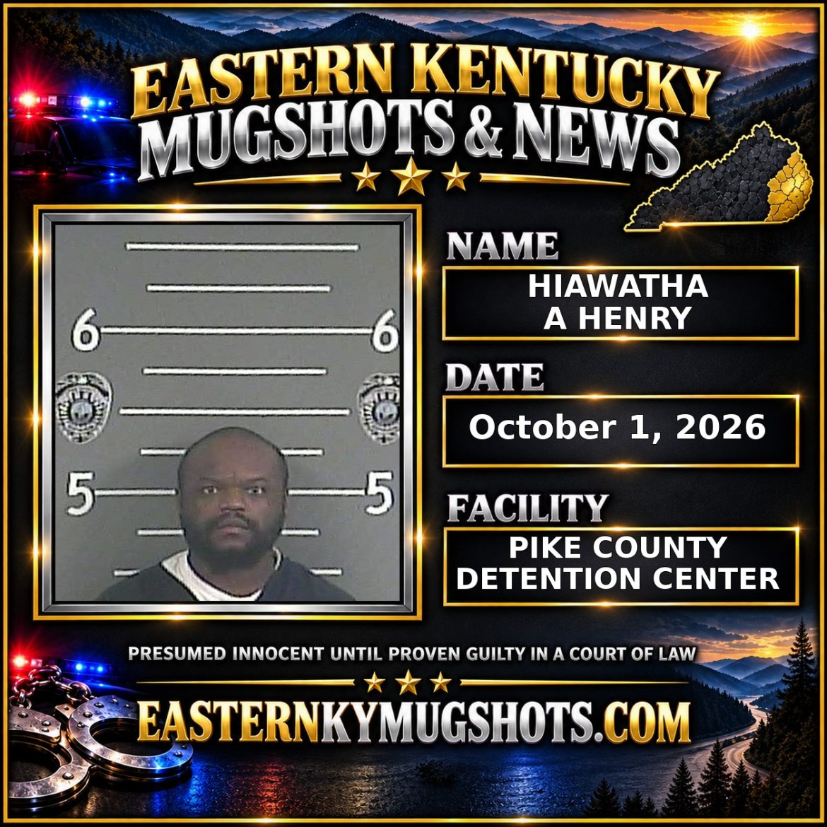 HIAWATHA A HENRY Pike County Kentucky arrest booking