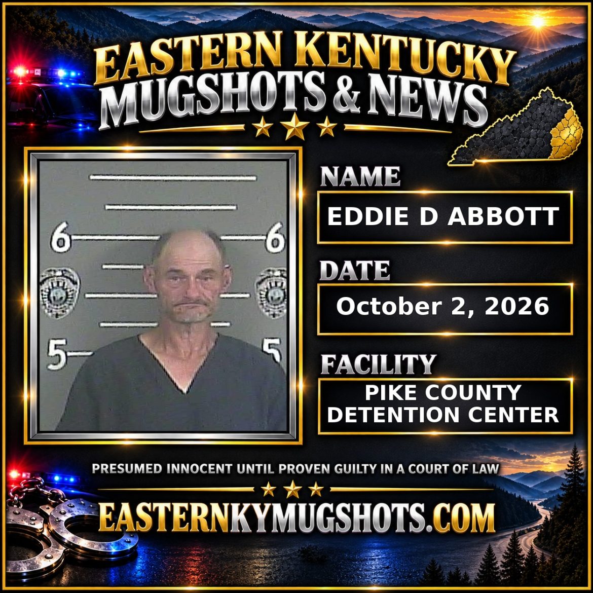 EDDIE D ABBOTT Pike County Kentucky arrest booking