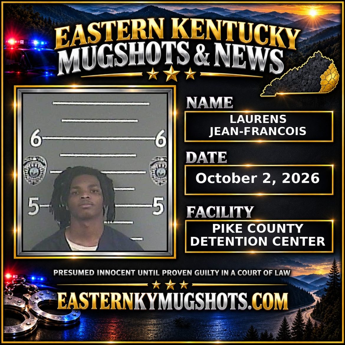 LAURENS JEAN-FRANCOIS Pike County Kentucky arrest booking