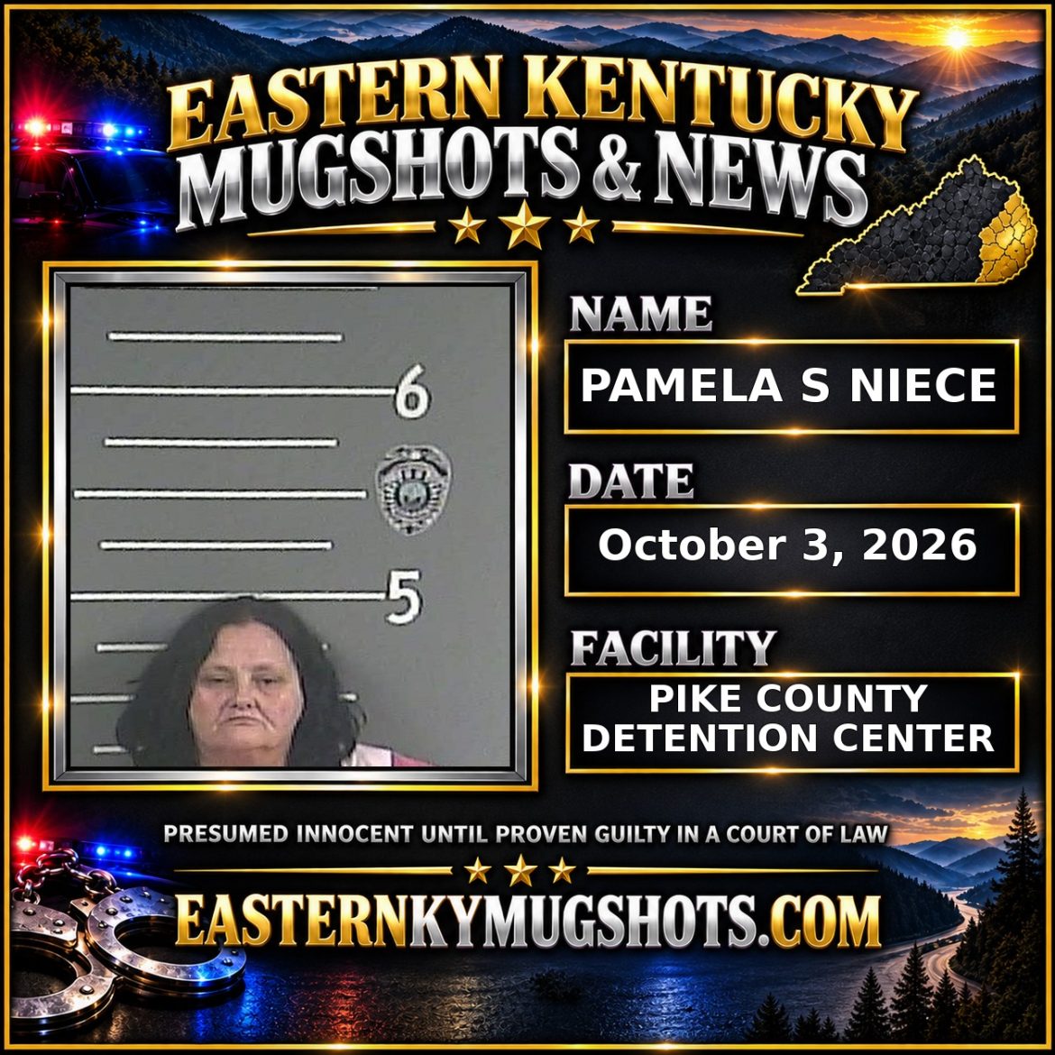 PAMELA S NIECE Pike County Kentucky arrest booking