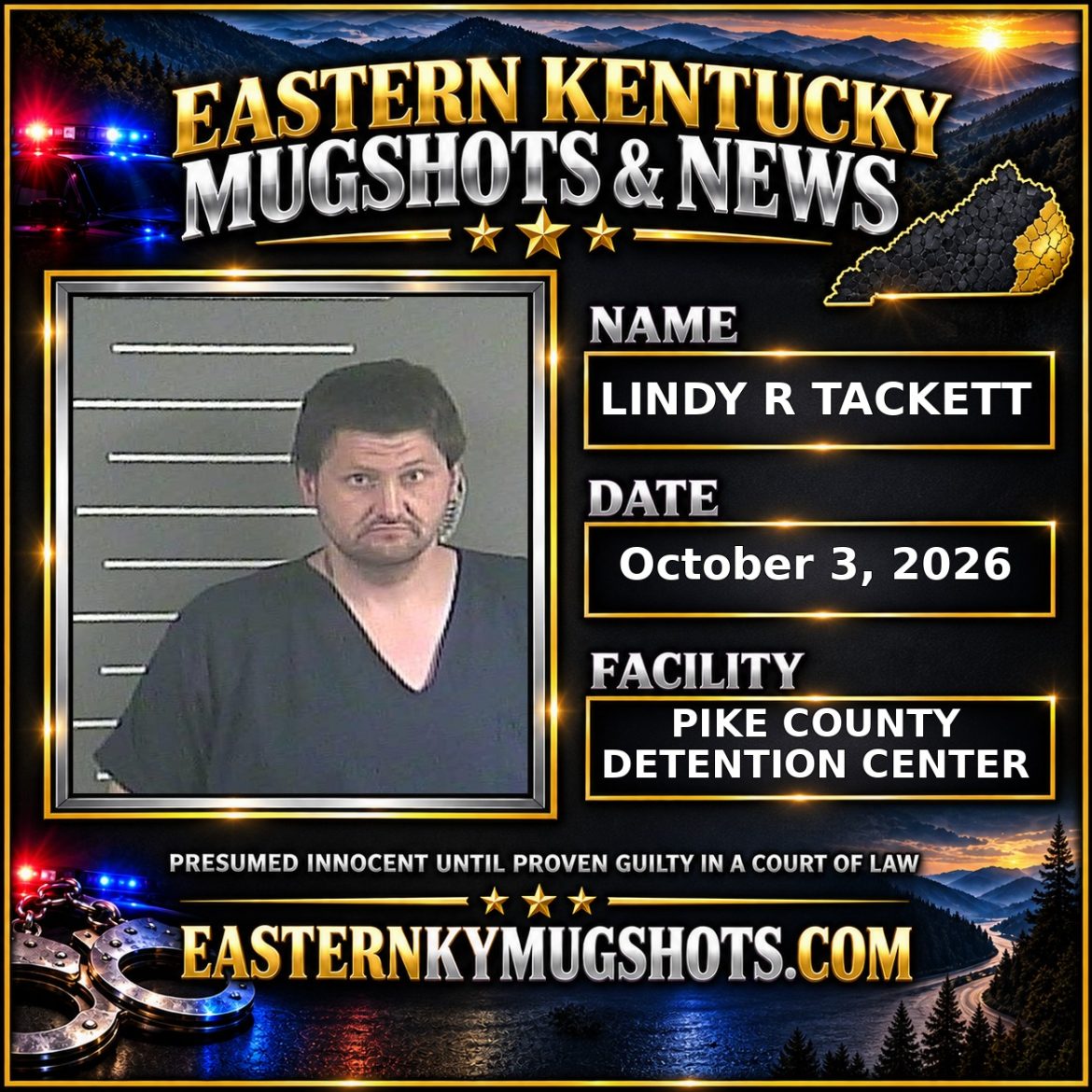 LINDY R TACKETT Pike County Kentucky arrest booking