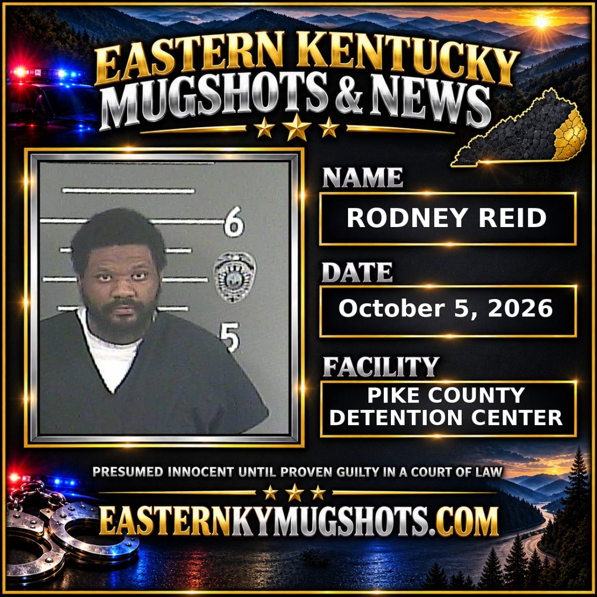 RODNEY REID Pike County Kentucky arrest booking