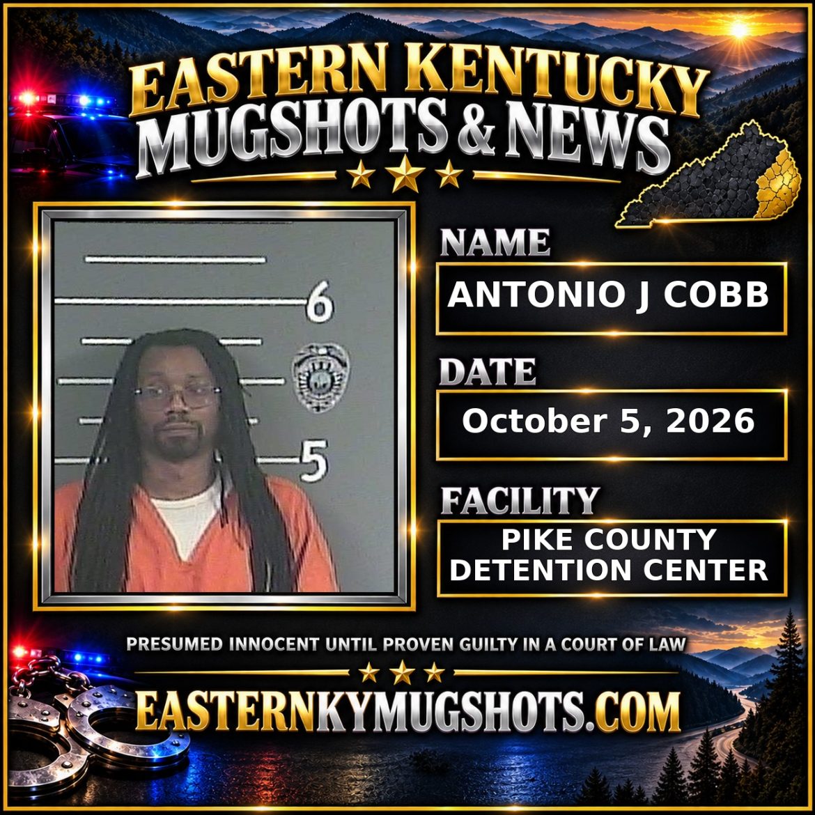 ANTONIO J COBB Pike County Kentucky arrest booking