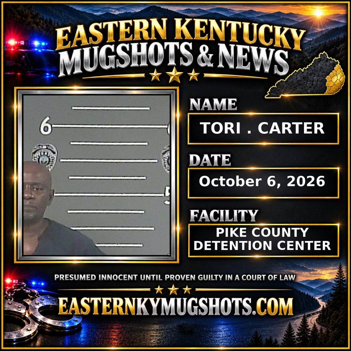 TORI . CARTER Pike County Kentucky arrest booking