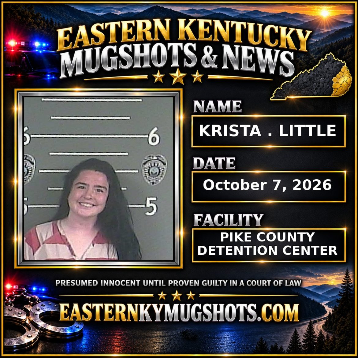 KRISTA . LITTLE Pike County Kentucky arrest booking