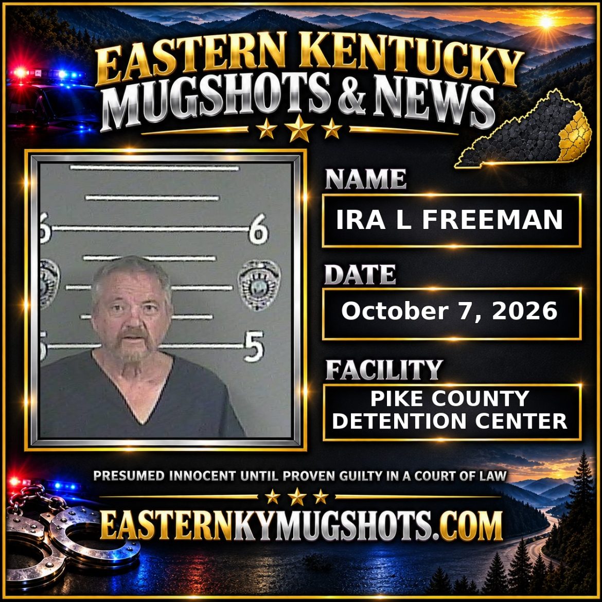 IRA L FREEMAN Pike County Kentucky arrest booking