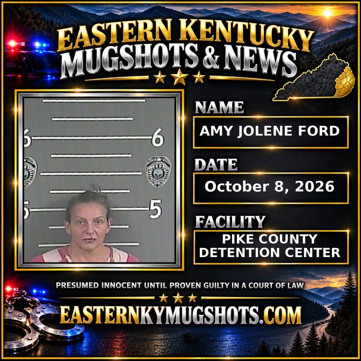 AMY JOLENE FORD Pike County Kentucky arrest booking