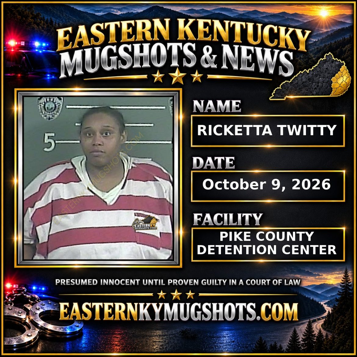 RICKETTA TWITTY Pike County Kentucky arrest booking