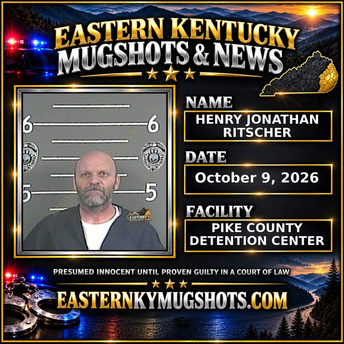 HENRY JONATHAN RITSCHER Pike County Kentucky arrest booking