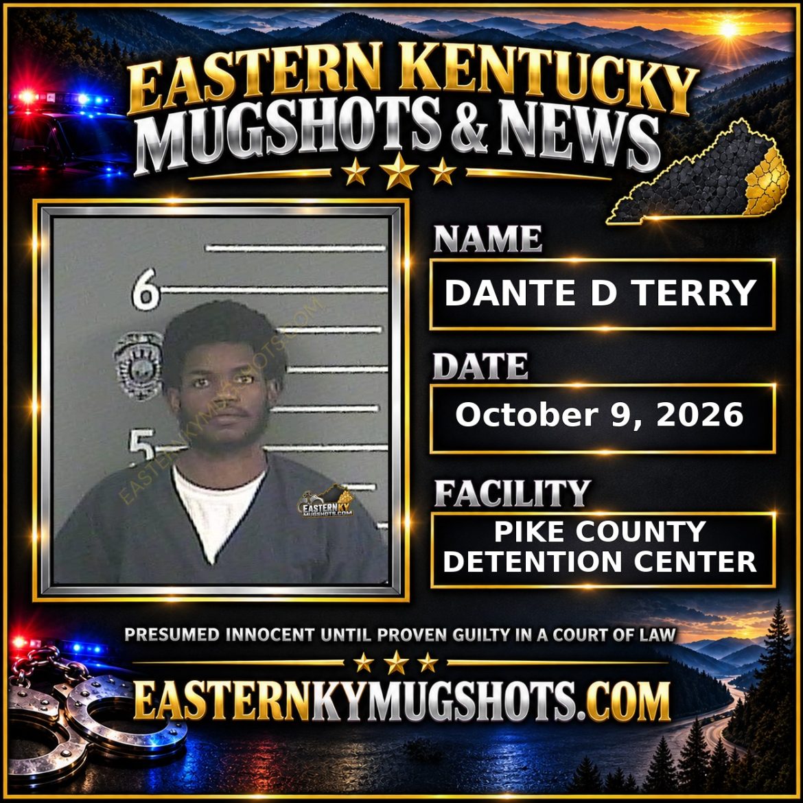 DANTE D TERRY Pike County Kentucky arrest booking