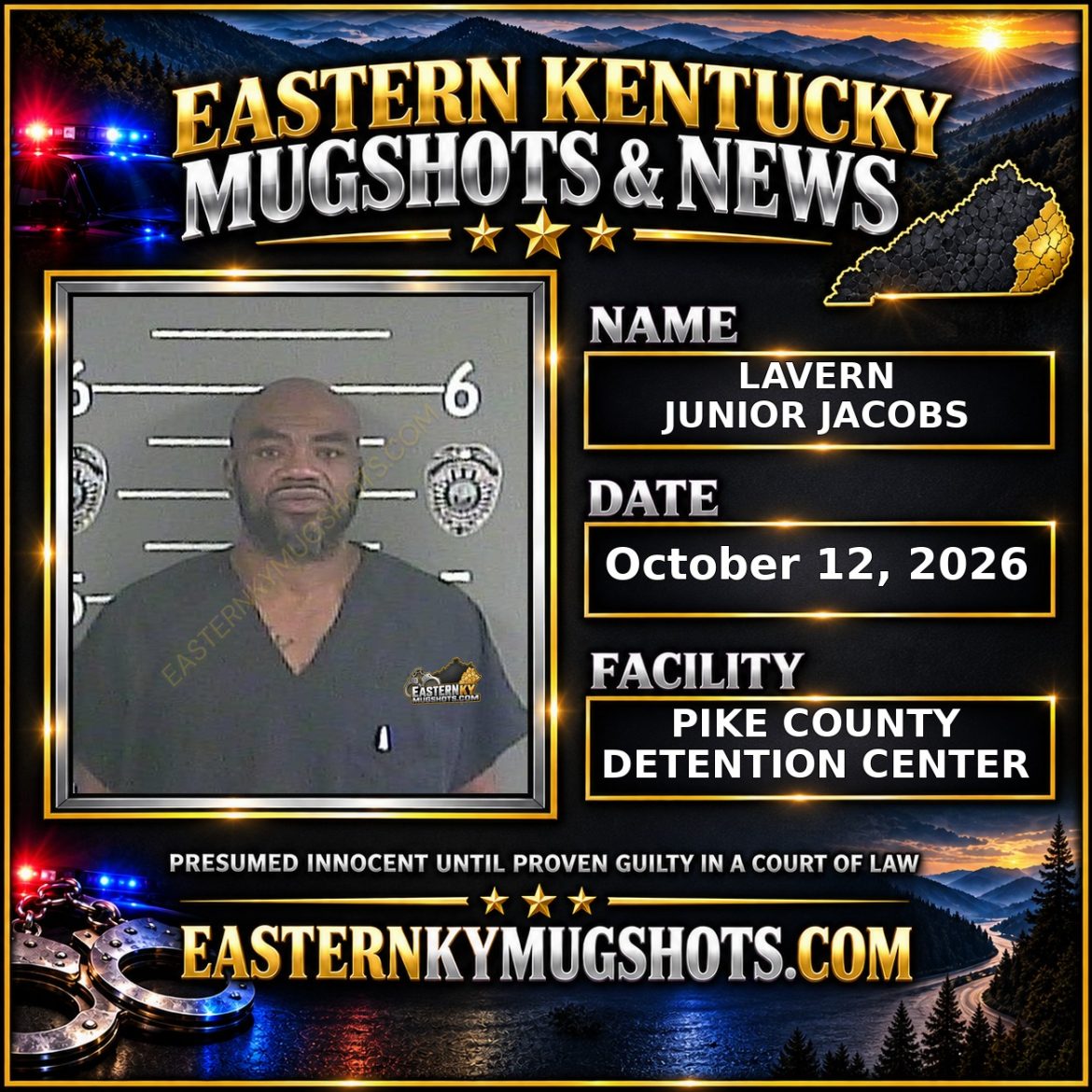 LAVERN JUNIOR JACOBS Pike County Kentucky arrest booking