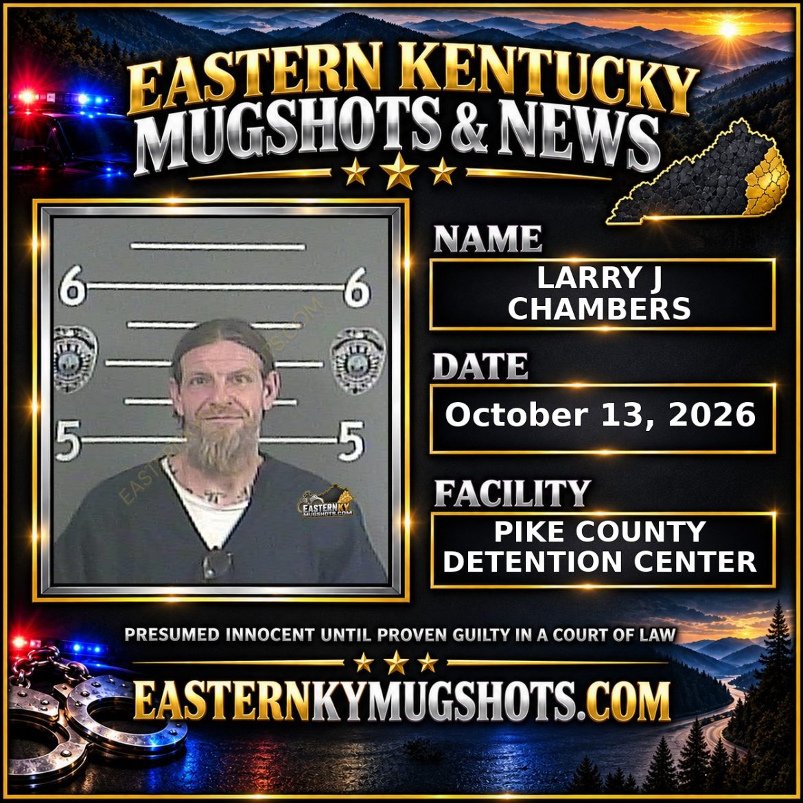 LARRY J CHAMBERS Pike County Kentucky arrest booking