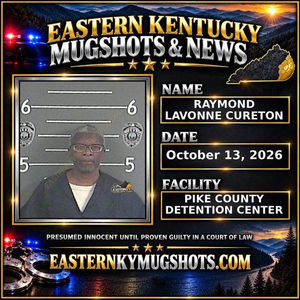 RAYMOND LAVONNE CURETON Pike County Kentucky arrest booking
