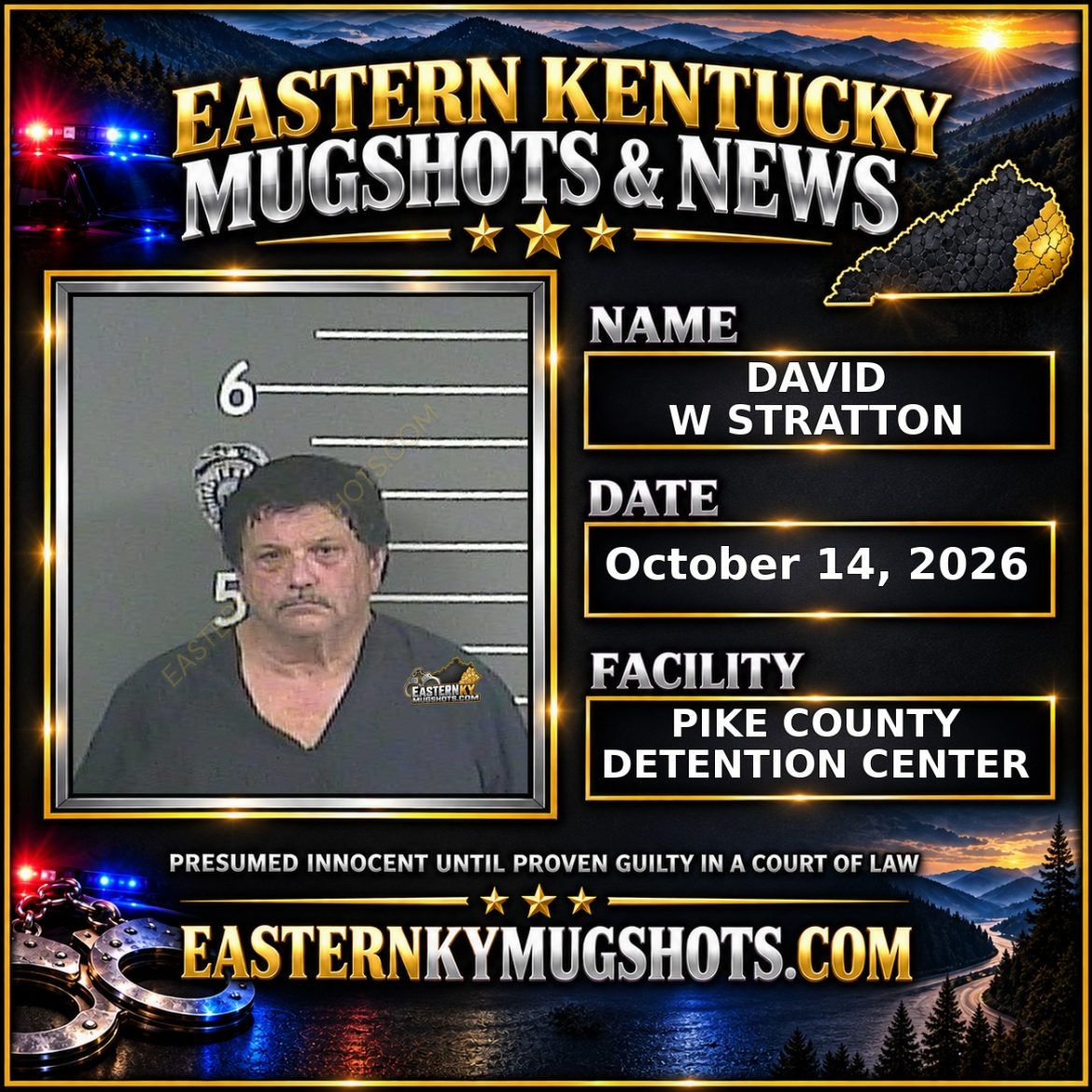DAVID W STRATTON Pike County Kentucky arrest booking