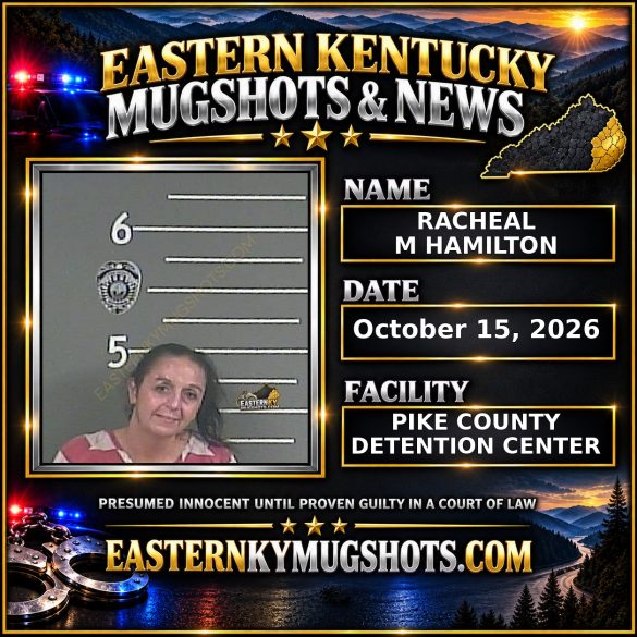 RACHEAL M HAMILTON Pike County Kentucky arrest booking