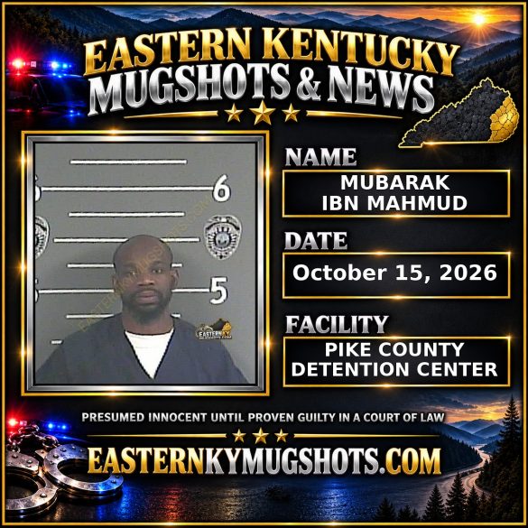 MUBARAK IBN MAHMUD Pike County Kentucky arrest booking
